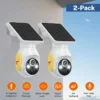 2PCs Solar Camera